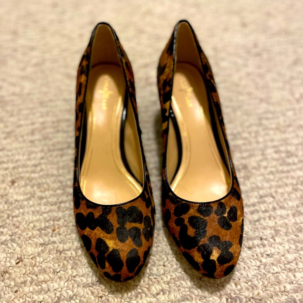 Cole Haan Nike Air Chelsea Leopard Pumps